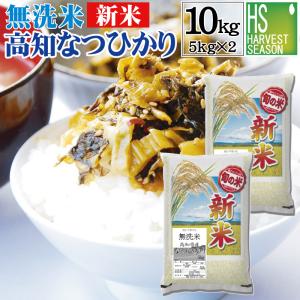 新米 令和6年産 無洗米 高知県産 なつひかり 10kg 5kg×2袋 送料無料 ナツヒカリ