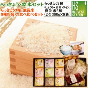 ギフト 銘米らっきょうセット 国産らっきょう3...の詳細画像1