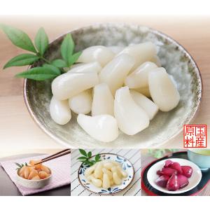 【国産野菜のご飯のお供】 国産らっきょう3種セ...の詳細画像1