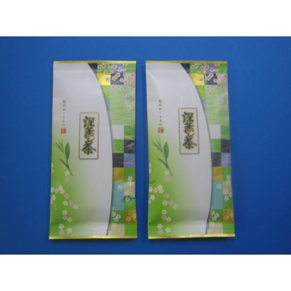 2026年産　深蒸し茶100g　2本　緑茶　令和8年産（１番茶新芽農薬を散布していません）