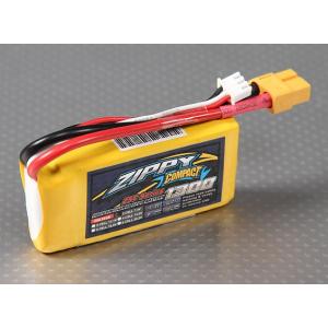 Compact 7.4V 1300mAh 25C35C ZIPPY リポ リチウムポリマーバッテリーです。