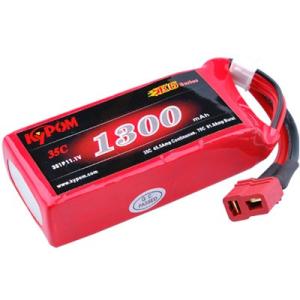 Kypom K6 11.1V 1300mAh 35C70C リポ バッテリー