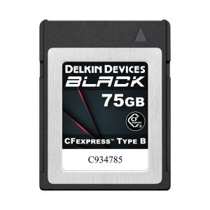 Delkin BLACK CFexpress Type B 75GB メモリーカード [DCFXBBLK75]｜hsgishop