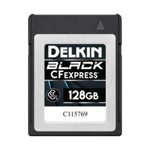 Delkin Devices 128GB BLACK CFexpress Type B メモリーカード [DCFXBLK128]