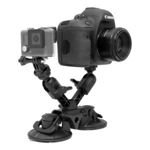 FatGecko Xマウント　2ヘッド2点支持吸盤式カメラマウント[DDFG-X-DUAL]｜hsgishop