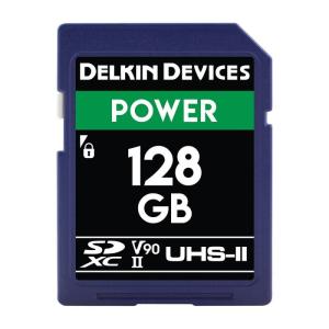 Delkin 128GB Power 2000X SDXC UHS-II (U3/V90) SDカー...