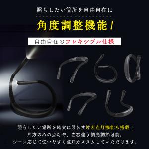 ネックライト 充電式 led usb 犬 散歩...の詳細画像4