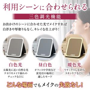 女優ミラー 卓上ミラー 鏡 卓上 led 卓上...の詳細画像2