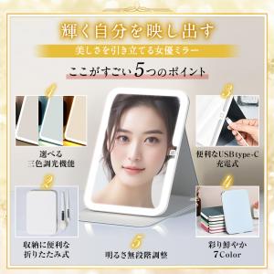 女優ミラー 卓上 卓上ミラー スタンドミラー ...の詳細画像1
