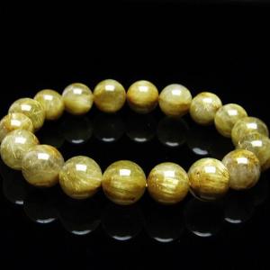 パワーストーン 天然石 ガーデンクォーツ（庭園水晶）ブレスレット17mm