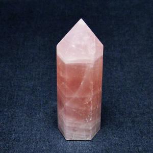 ローズクォーツ 六角柱 t138-6278 : 誠安天然石専門店 - 通販 - Yahoo
