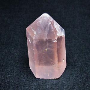 天然石　六角柱 ローズクォーツ 楽天市場】天然石 ローズクォーツ 紅水晶 ポイント 六角柱 置石 開運