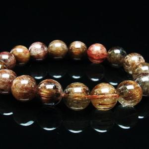 パワーストーン 天然石 ガーデンクォーツ（庭園水晶）ブレスレット17mm