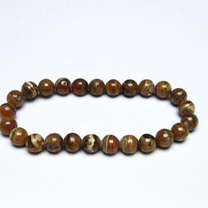 インカローズ ロードクロサイト ブレスレット 5mm t16-15432 : 誠安