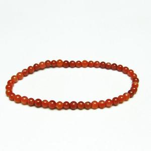 パワーストーンブレスレット メノウ 天然石 パワーストーン 天然石 レッドアゲート 赤メノウ ブレスレット6mm t187