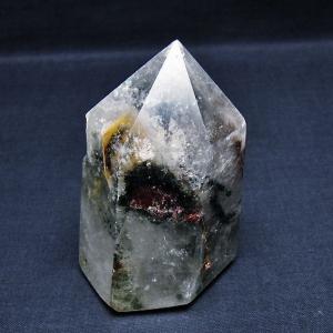 パワーストーン 天然石 ガーデンクォーツ（庭園水晶）六角柱 t577-4666