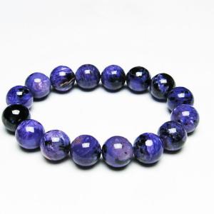 【専用】⭐良品質⭐美品⭐チャロアイト14.5㍉ チャロアイト ブレスレット 14mm 一点物 送料無料 111-32114
