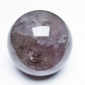 アメジスト AAAAAA ◇最高級・虹入り◇ 丸玉【約32mm珠】ブラジル産