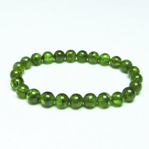 パワーストーン 天然石 ペリドットブレスレット9mm t284-2092 : H.S.K