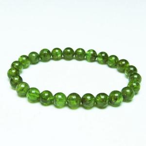 パワーストーン 天然石 ペリドットブレスレット9mm t284-2092 : H.S.K