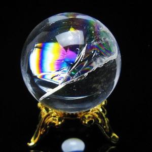 パワーストーン 天然石 水晶 ラブラドライト 丸玉 クリスタル パワーストーン 天然石 ラブラドライト丸玉 61mm t571-5244 : H.S.K