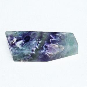 GOLD STONE エンジェルフェザー フローライト 六角柱 約4-5cm 1本