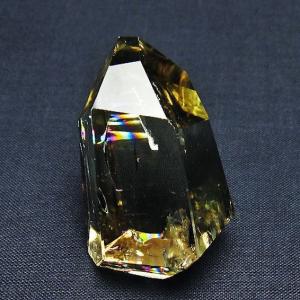 パワーストーン 天然石 虹入り黄水晶(シトリン)原石 t436-2945｜hsk-stone