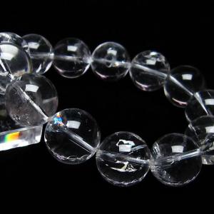 パワーストーン 天然石 ガーデンクォーツ（庭園水晶）ブレスレット17mm