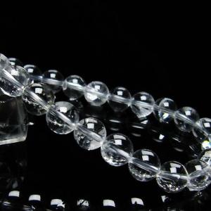アイリスクォーツ 水晶 ブレスレット 虹入り 17mm 一点物 111-3698