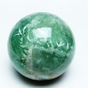 パワーストーン 天然石 エンジェルフェザー フローライト丸玉 77mm