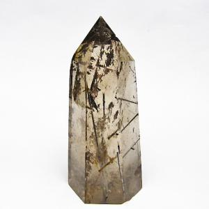 パワーストーン 天然石 虹入りヒマラヤ水晶六角柱 t222-2318 : H.S.K