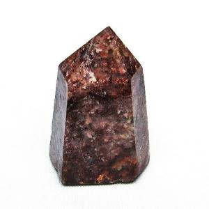 パワーストーン 天然石 ガーデンクォーツ（庭園水晶）ルチル入り六角柱