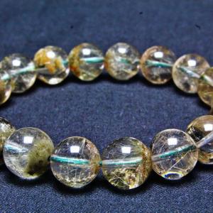 パワーストーン 天然石 ガーデンクォーツ（庭園水晶）ブレスレット17mm