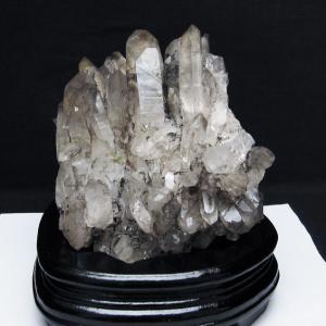 青 ブルー 水晶 クラスター クリスタル シトリン 天然鉱石 原石 標本
