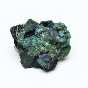 theory xyz エメラルド 原石 大型 置物 甲府研磨 宝石(鑑別書付) 889g