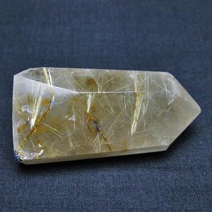 パワーストーン 天然石 ルチルクォーツ（金針ルチル水晶）原石 t725