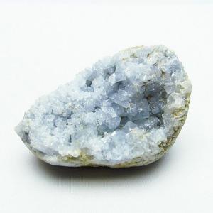 パワーストーン 天然石 セレスタイト 天青石 ハートシェイプ 原石 t756