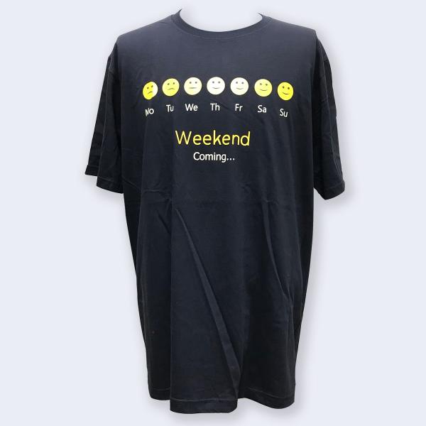 送料無料 メンズ レディース ユニセックス Tシャツ WEEK END 半袖 自転車 半袖T  トッ...