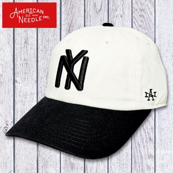 AMERICAN NEEDLE キャップ NY アメリカンニードル ニューヨーク ブラックヤンキース...