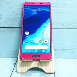 Y!mobile android one X4 X4-SH ボルドーピンク 本体 白ロム SIMロック解除済み SIMフリー 868720