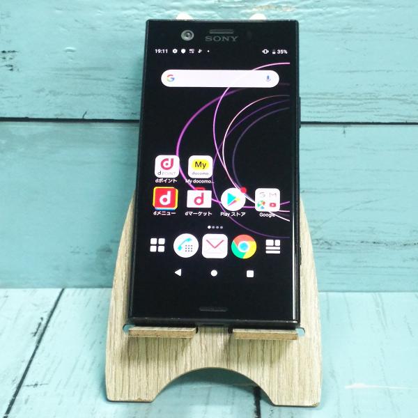 docomo Xperia XZ1 Compact SO-02K black 本体 白ロム SIMロ...