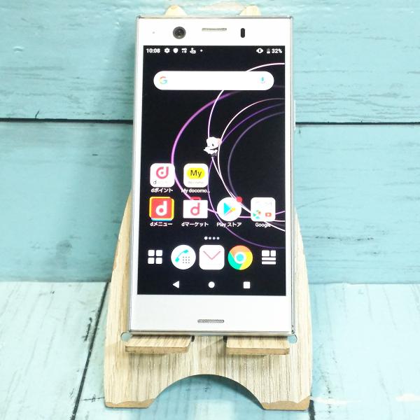 docomo Xperia XZ1 Compact SO-02K white silver  本体 ...