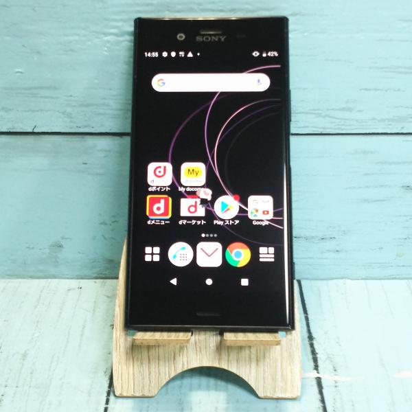 docomo Xperia XZ1 SO-01K Black 本体 白ロム SIMロック解除済み 7...