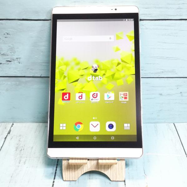 HUAWEI dtab compact 16GB シルバー d-02H docomo 本体 白ロム ...