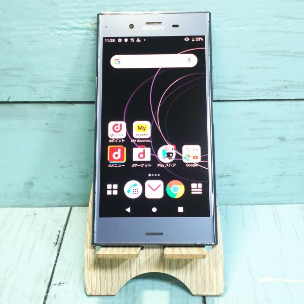 docomo Xperia XZ1 SO-01K Moonlite Blue 本体 白ロム SIMロ...