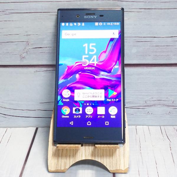 SoftBank Xperia XZ 601SO フォレストブルー 本体 白ロム SIMロック解除済...