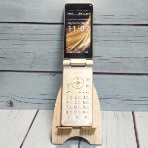 docomo SH-02L AQUOS ケータイ ゴールド 本体 白ロム [訳あり] SIMロック解除済み SIMフリー D804906
