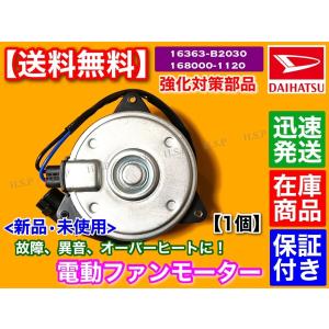 新品 電動ファン モーター 1個 プレオプラス...の詳細画像1