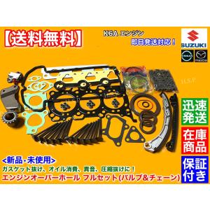 K6A オーバーホール フルセット ジムニー JB23W JA22W ガスケット スズキ（SUZUKI） ジムニー JB23W JA22W K6A オーバーホール ヘッド