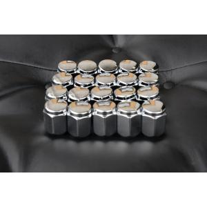 即決☆送込☆新品袋メッキP1.25ホイールナット 21H 5穴用（20ケ）1台分　日産　スバル　スズ...